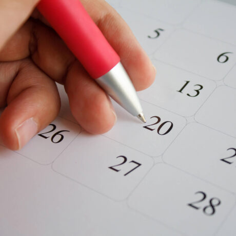 bien organisé avec un calendrier