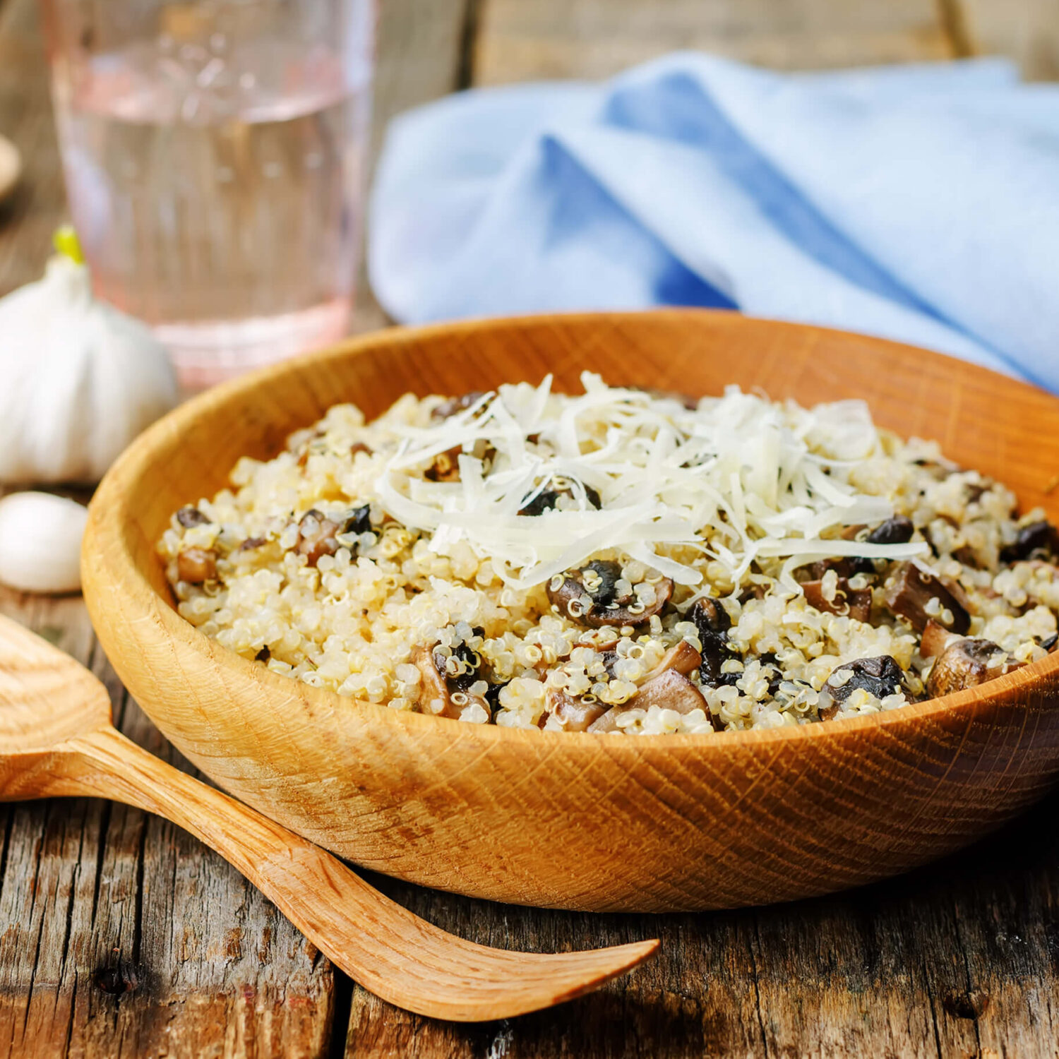 bol de quinoa gratiné