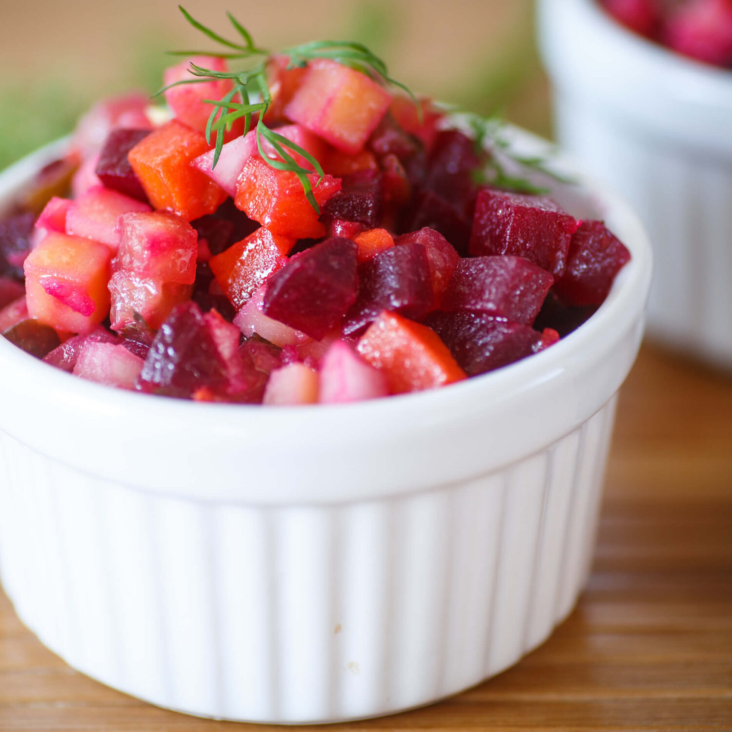 bol de betteraves et tomates