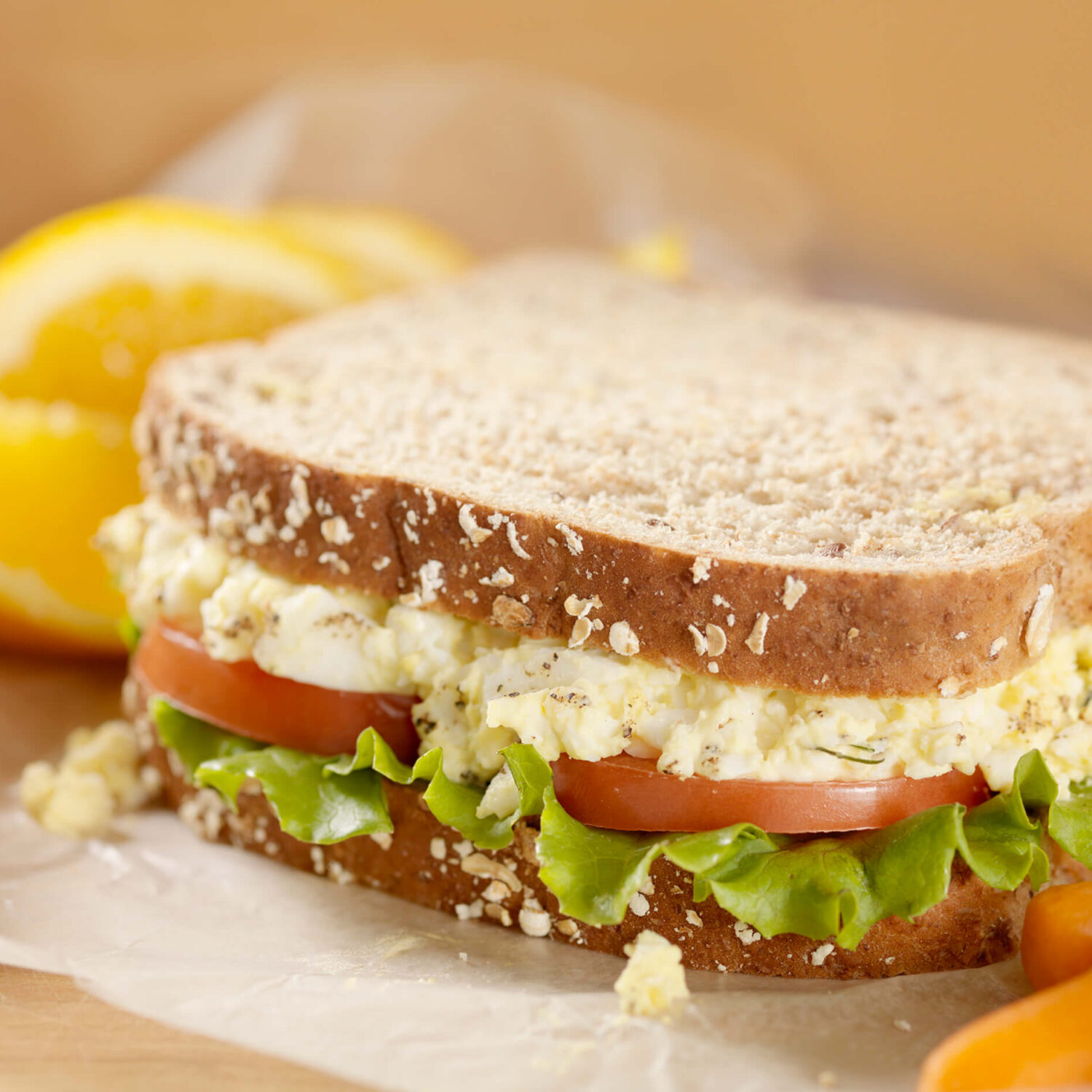 sandwich aux oeufs