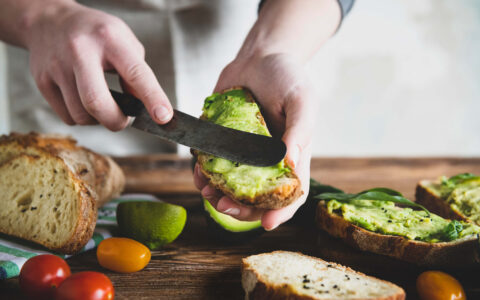 toast à l'avocat