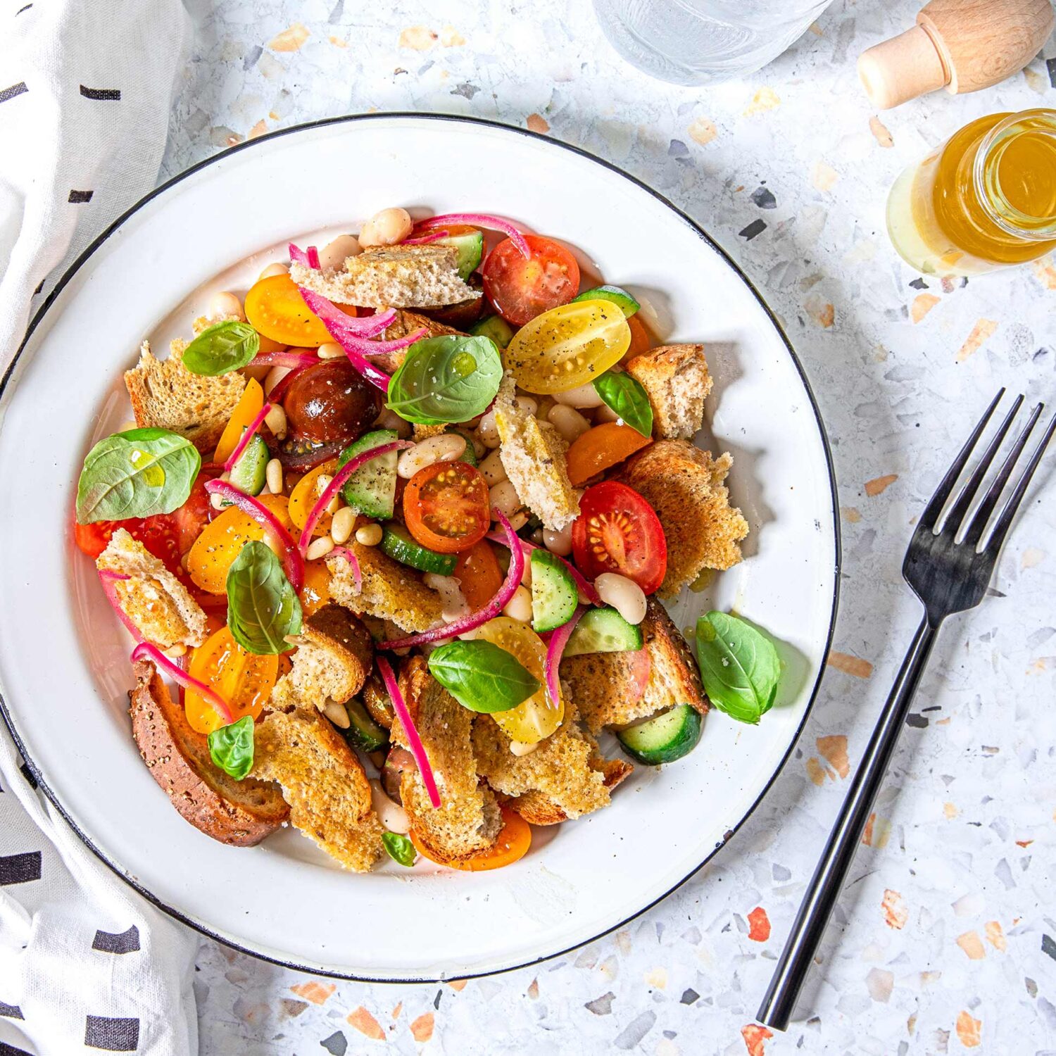 Salade panzanella