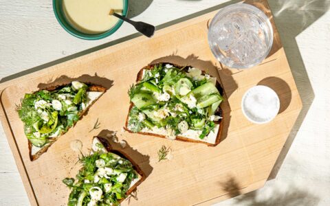 Tartines déesse verte recette de Hubert Cormier docteur en nutrition