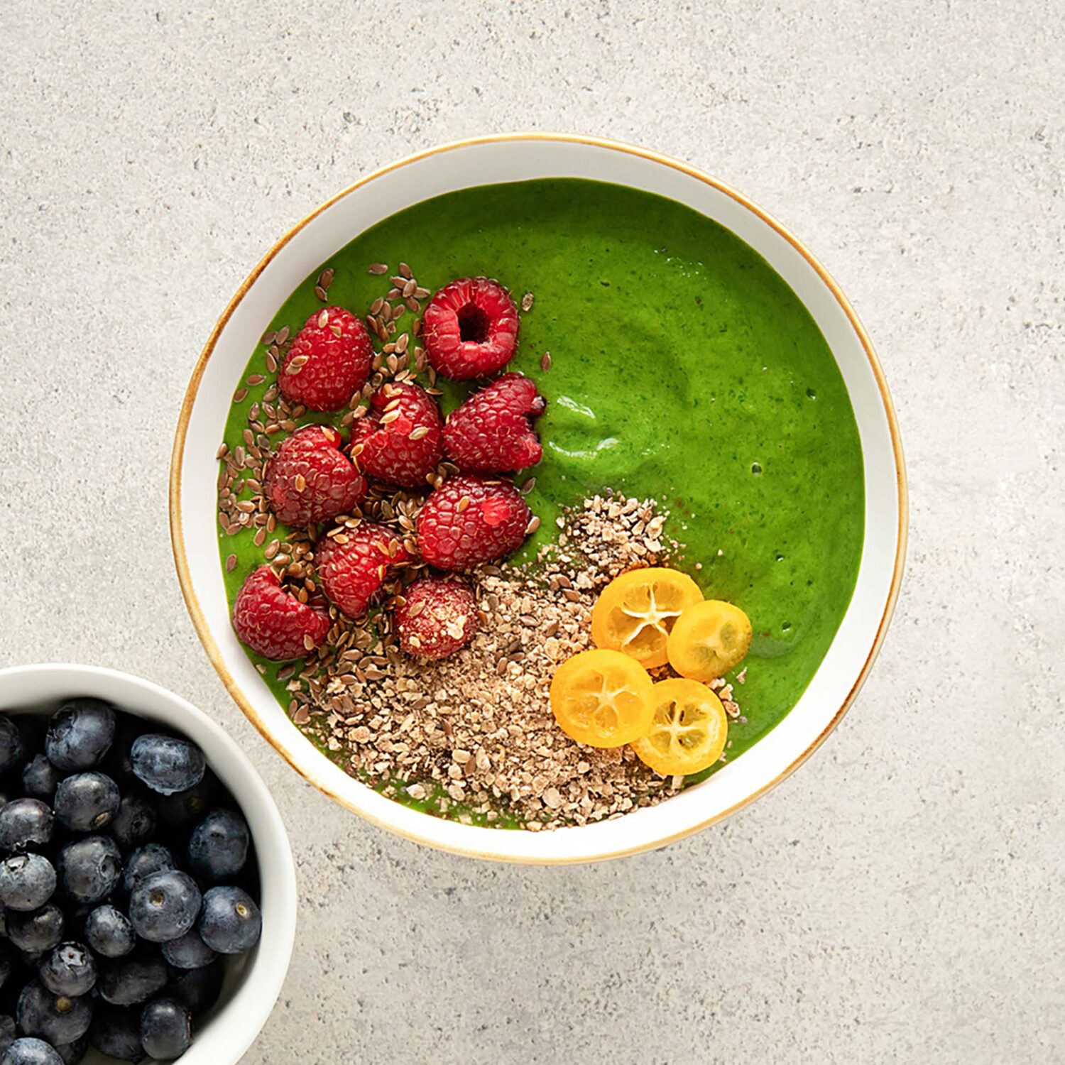 Bol de smoothie vert