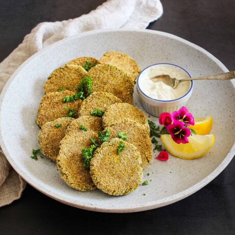 Croquettes de légumes verts