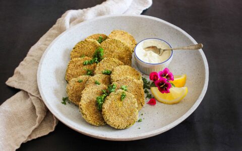 Croquettes de légumes verts