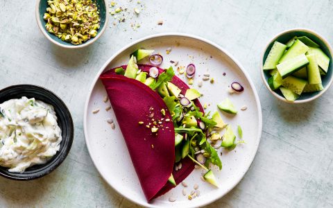 Des fruits et légumes plein le sandwich