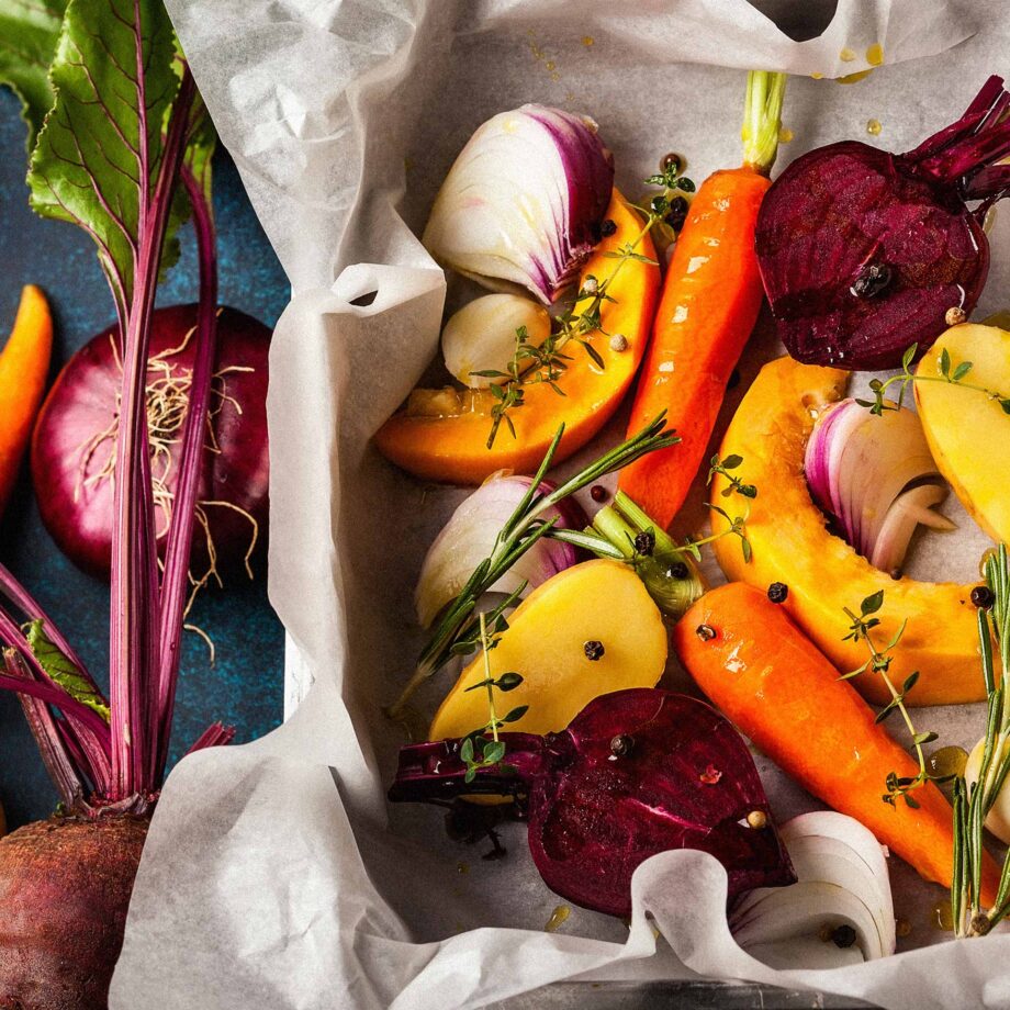 légumes variés