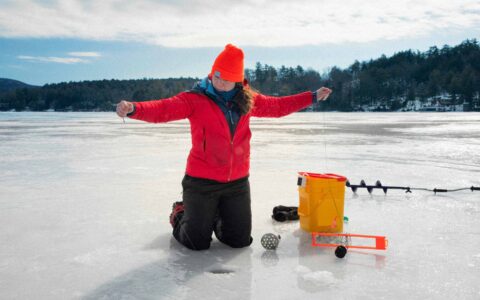 pêche sur la glace