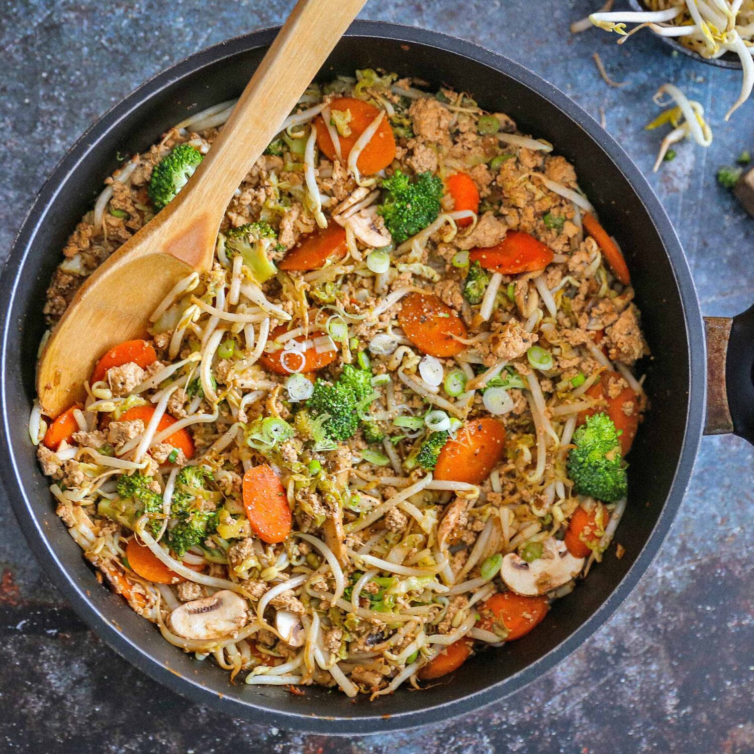 chop suey aux légumes